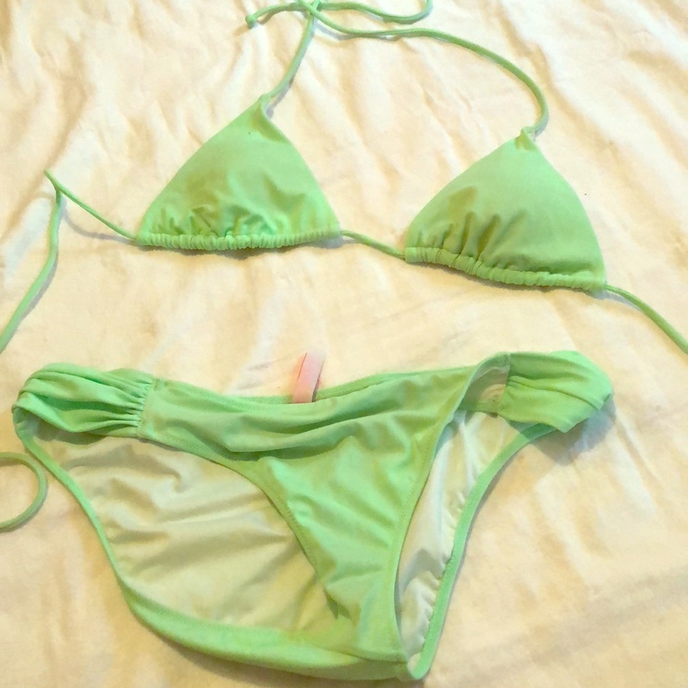 VS Mint green two piece